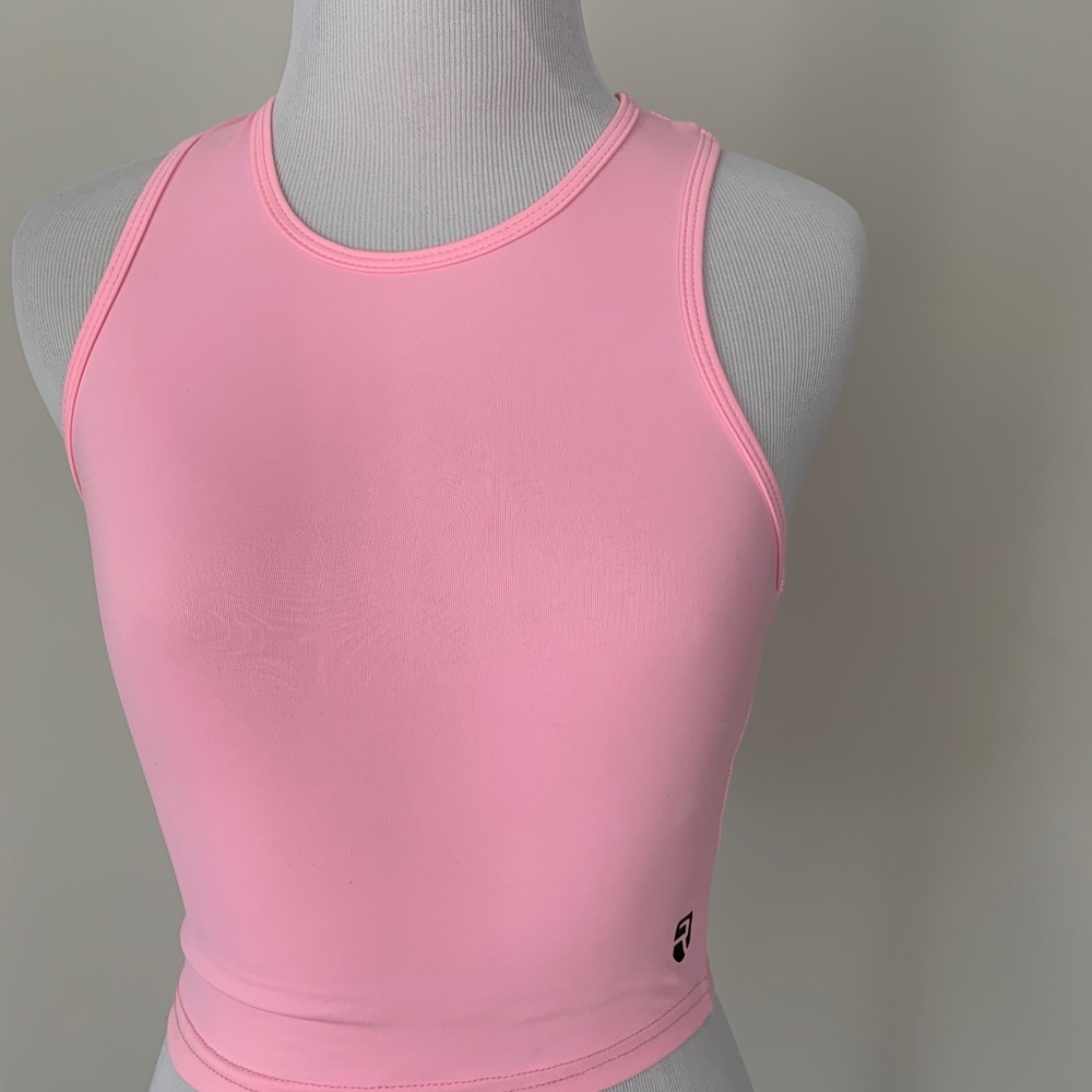 TOP Rise cropped activewear workout tank XS